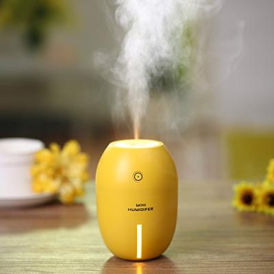 China Portable Ultrasonic Aroma Diffuser 180ML Lemon USB Mini Humidifier DC 5V LED Light Air Purifier Mist Maker For Home Office Car for sale