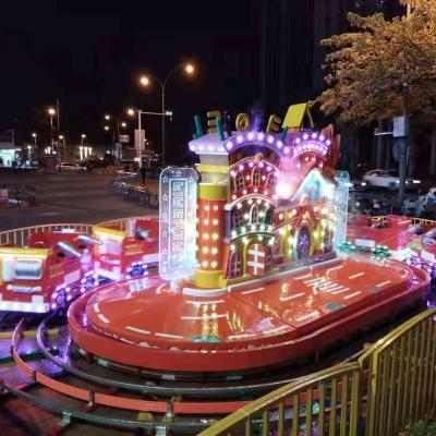 China Metal Fire Fighting Indoor/Outdoor Children Amusement Park Train Ride for sale