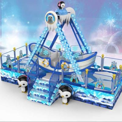 China Metal 12 Seats Kids Swing Fun Outdoor And Indoor Pirate Ship Rides for sale