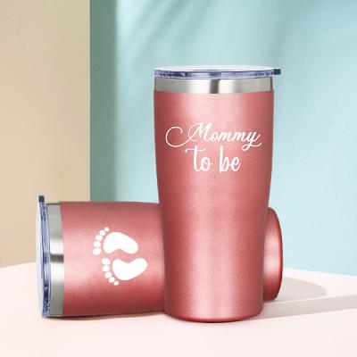 China Sustainable Custom 20 Oz Insulated Stainless Steel Food Grade Sublimation Tumbler Cup for sale