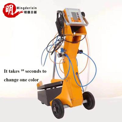 China Factory easily changing color electrostatic powder paint spray machine for sale for sale