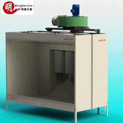 China Powder Coating 2019 Top Selling Cheap Batch Industrial Manual Type Used Powder Coating Spray Booth For Sale for sale