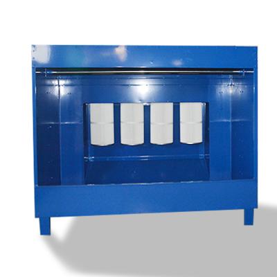 China Powder Coating Simple Metal Coating Machinery Powder Coating Spray Booth with CE for sale