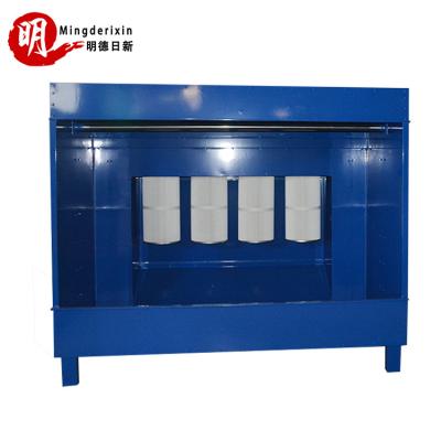 China Powder Coating Best Selling Open Face Electrostatic Powder Spray Booth for sale