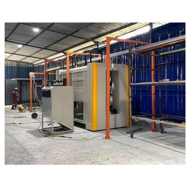 China Powder Coating CE Approved Type Electrostatic Powder Coating Spray Booth For Gate, Fence And Gate for sale