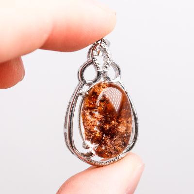 China Europe Hot Sale Popular High Quality Polished Wonderful Crystal Garden Quartz Pendant For Gift for sale