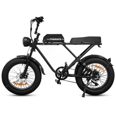 China Mootoro Steel Urban Electric Bike Trendy Retro Bike Urban Track Cool Bike for sale