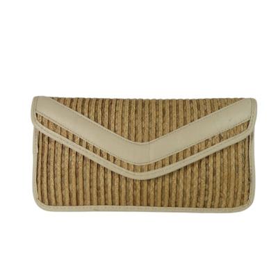 China Straw Handbag Woven Bag Natural Straw Purse Daily Straw Purse For Women Vintage Life New Arrival Weave Clutch Bag for sale