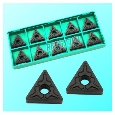 China 60 Degree Triangle CNC Tungsten Carbide Lathe Tool Inserts TNMG160404-HA TNMG160408-TM Peripherlv Turning Tools For Cast Iron for sale