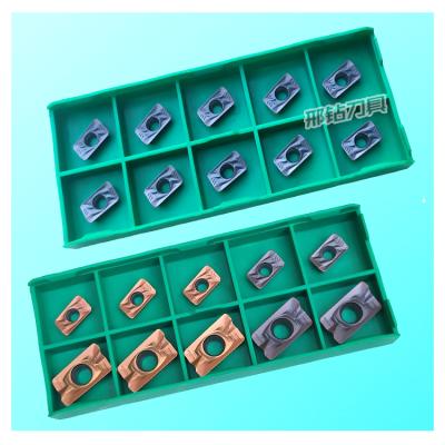 China Discount Price APMT 1135PDER-M2 1604PDER-H2 Carbide H2 m2 FM XM CNC Carbide Milling Inserts APMT160408 APMT160408PDER YBG205 Carbide Inserts Milling Cutter for sale