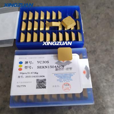 China Machine Tools Carbide Milling Face Milling Inserts Inserts Tungsten Carbide Insert Blade Lathe Tools External Rotation Milling SPKN1203 and SPKN1504 Inserts for CNC Cuttin Machine for sale