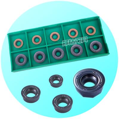 China Indexable Machine Tools Carbide Face Milling Inserts CNC Round Inserts RPMW1003MO RPMW1204MO RDMT1204MO RDMT08T2MO Tool Insert Face Milling Insert For Steel for sale