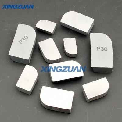 China Custom ISO grades yg8 tungsten carbide cutting tips lathe machine carbide tips welded tool BK6 BK8 H10 YG6X H20 B25 B32 B40 B50 B5 B6 B8 B10 B12 for sale