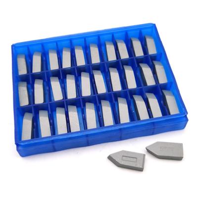 China E4 E5 E6 C103 C105 C107 C109 Zhuzhou Tungsten Cemented Carbide Product Welded Tips Carbide Tips For Threading YG8 C105 K20 C120 for sale