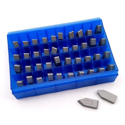 China Wire tool code key YG8 C116 C120 machine induktion carbide turning welding tip cemented carbide inserts turn tools for sale