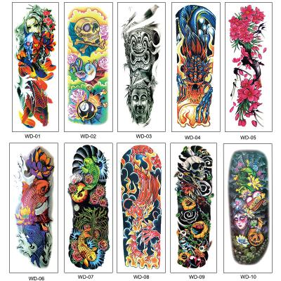 China New Design High Quality Extended Arm Temporary Tattoo for sale