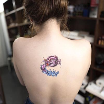 China China Dragon Colorful New Design Lower Girl Temporary Sexy Price Tattoo Sticker for sale