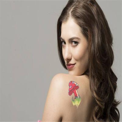 China Fashion Temporary Non-toxic Flower Temporary Tattoo Sticker For Women Outdoor Party for sale