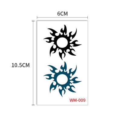 China Water Proof Temporary Cosmetic Grade Cool Tribal Temporary Tattoo Sticker for sale