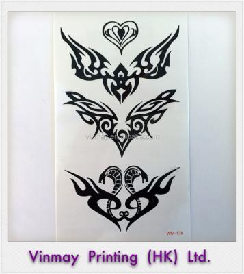 China Temporary Water Proof Cool Cool Trendy Tribal Temporary Tattoo Sticker for sale