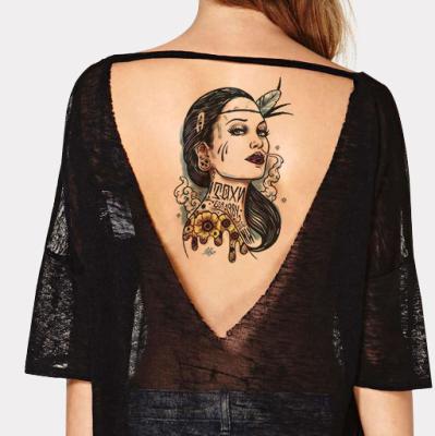 China Large Fashionable Asian Image Temporary Tattoo Eco-Friendly Temporary for sale