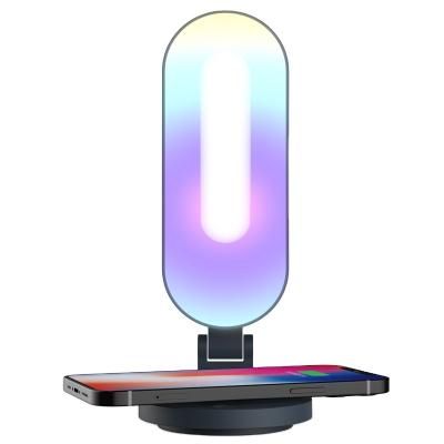 China 2022 NEW Residential Desktop Radio Lamp Fill COLORFUL BREATHING LIGHT VERSION for sale