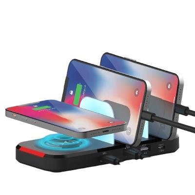 China With 2022 New Phone Holder Fast Charging Stand 3 In1 Station Wireless Charger Station For Iphone for sale