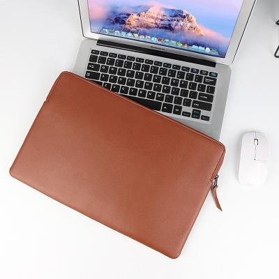 China Custom Case Latest Fasion Factory Notebook Case Tablet Laptop 13 14 15 Inch Mackbook Pro Protect Slim PU Leather Laptop Sleeve for sale