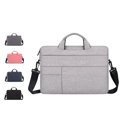 China Wholesale Briefcase The Latest Fasion Messenger Shoulder Notebook Men Bag Laptop For 13 14 15.6 MacBook Air Handbag Business Laptop Case Bags for sale