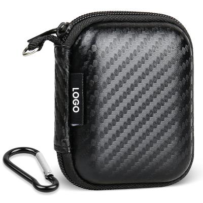 China Factory Hot Sale Stocked Hard EVA Earphone Pouch Earbuds Carrying Case For Earphone for sale