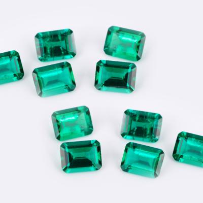 China Synthetic Emerald from Emerald Jewelry Lab Grown Emerald Emerald Stone Hydrothermal Lab Created for sale