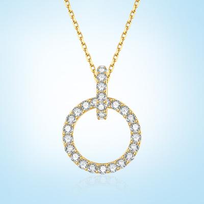 China Romantic Amazon popular hot-selling round pendant necklace for sale