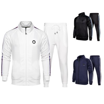 China Custom Label Men's Breathable Tracksuit Tracksuits With Zipper Sweatsuit Man Tracksuit Hoodies Tracksuits 2 Pieces for sale