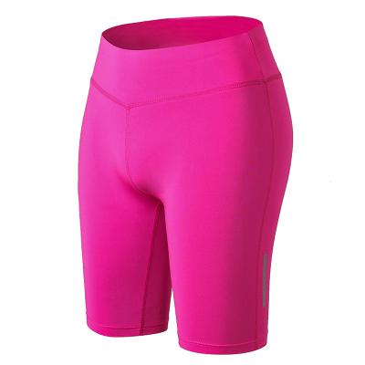 China Breathable Custom Running Butt Lift Compression High Waited Fitness Shorts Women Workout Woman for sale