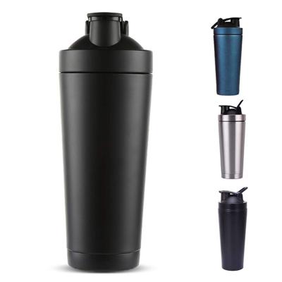 China Viable Factory Custom Logo Leak Proof Bpa Free Protein Insulated Shaker Bottle, Gym Sport Water Shaker Bottle for sale