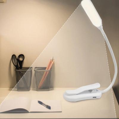 China Modern Rechargeable Clip Lamp USB Touch Control Flexible For Desk LED Table for sale