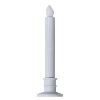 China High Quality Flameless Remote Control Window Light Candle LED Plastic Candle 21cm Long Candle Flameless for sale