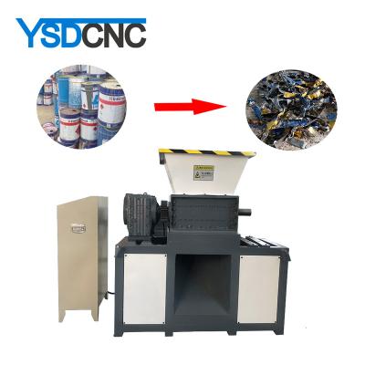 China Building Material Shops Large Cardboard Scrap Crusher Electronic Waste Crushing And Recycling Used Double Clothes Shaft Shredder Equipment Max Marketing for sale