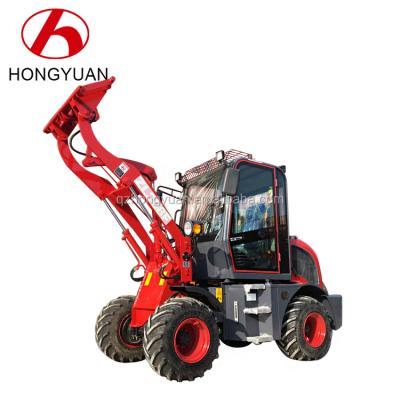 China CE ZL08A small loader with 0.4CBM quick coupler for sale