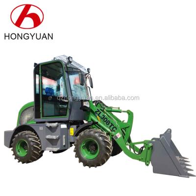 China High Quality Mini Wheel Loader 0.8T ZL08A 0.4CBM for sale