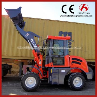 China zl 12 wheel loader backhoe loader with ce/backhoe loader 0.6CBM for sale