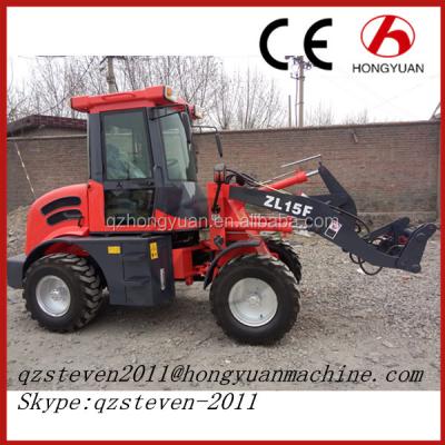 China Mini Loader ZL15F with Xinchai 498 EURO III Engine 0.8m3 for sale