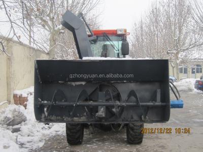 China ZL16 Hydraulic Front Loader Garden Tractor China Equipment With 0.8CBM Snow for sale