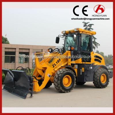 China Alibaba Hot Sale 1.8ton ZL18F Wheel Loader For Sale Tractor Loader 0.8CBM for sale