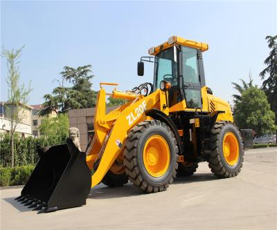 China Machinery Repair Shops Hot Selling 2 Ton New Design Hydraulic Wheel Loader ZL20F With EPA Tier 4 Engine for sale