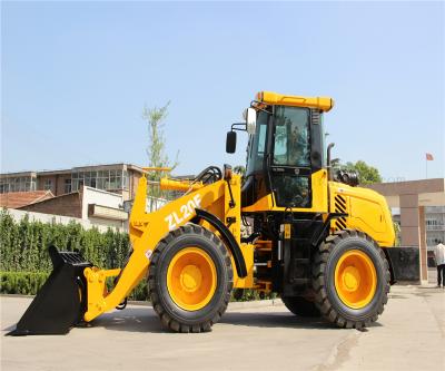 China Farms hongyuan series 2 ton mini wheel loader tractors with front end loader/2 ton wheel loader for sale