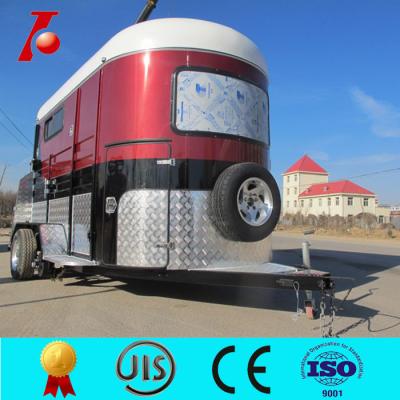 China 2 horse straight load float, horse floats China,cheap horse float trailer for sale