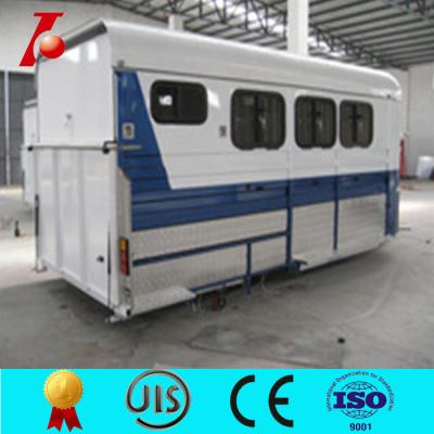 China Customized large horse trailers,deluxe horse trailer for sale,best price horse float for sale