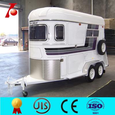 China Cheap two horse trailer,customized horse trailer for sale for sale