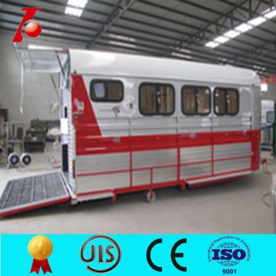 China Horse float from manufacturers,3 horse float designs,fireglass horse trailer for sale